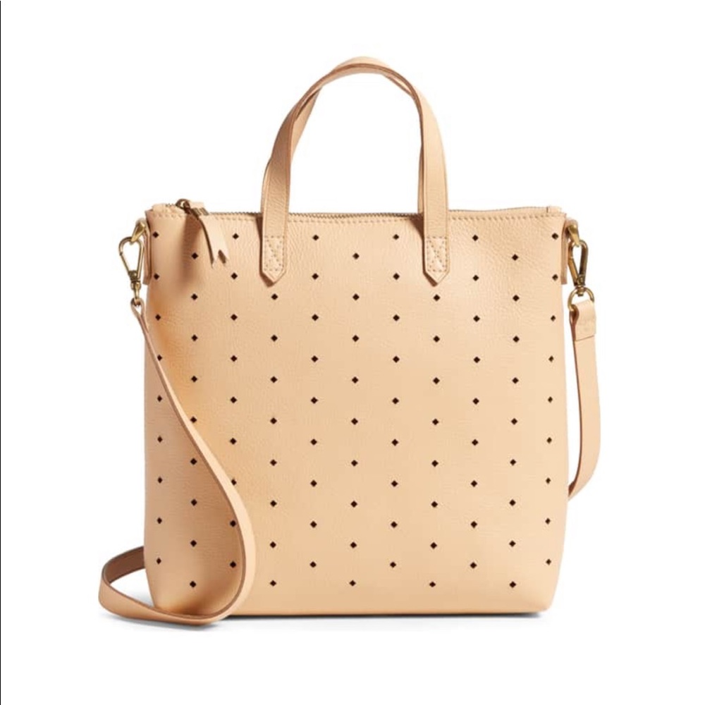 Madewell Transport Perforated Leather Crossbody